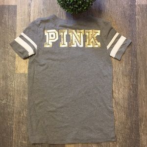 Victoria’s Secret pink graphic T-shirt